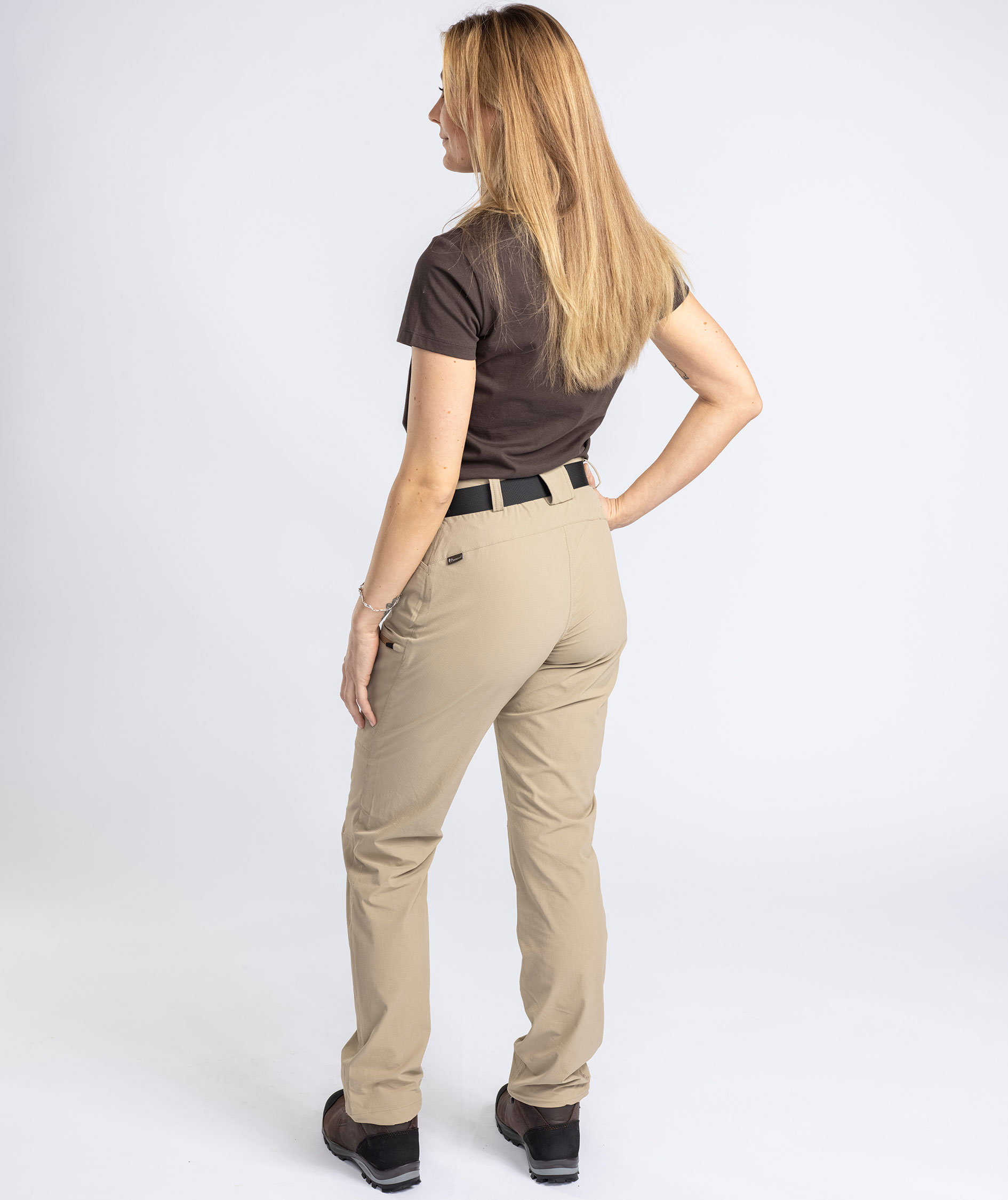 Pinewood&nbsp;NatureSafe Hiking damebukser, Light Khaki, large image number 4