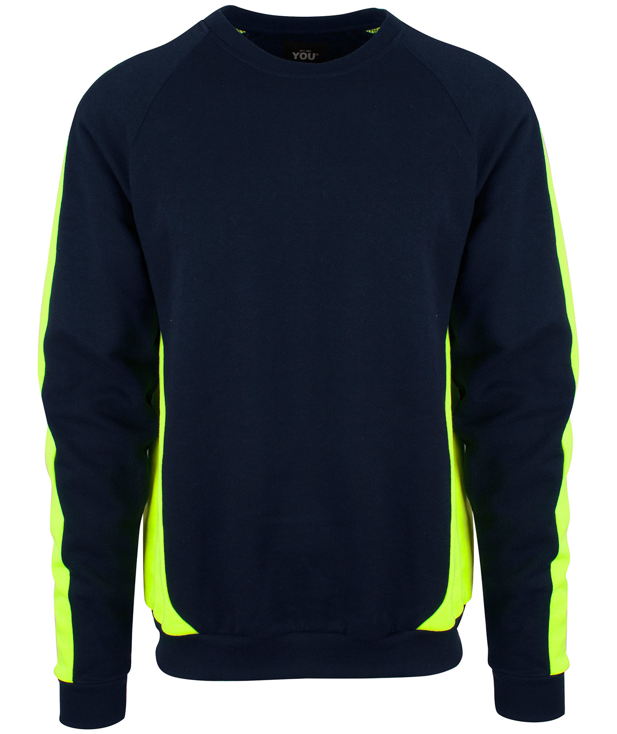 YOU Lancaster Pro sweatshirt, Marine/Hi-Vis gul, large image number 0