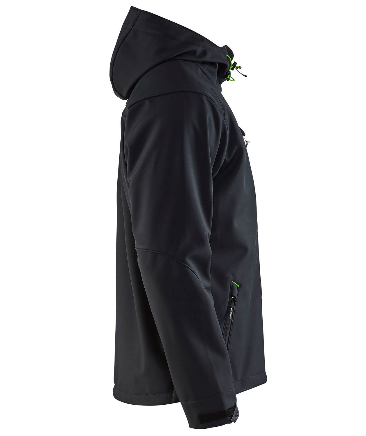 Bl&aring;kl&auml;der softshell jacket, Black/Green, large image number 3