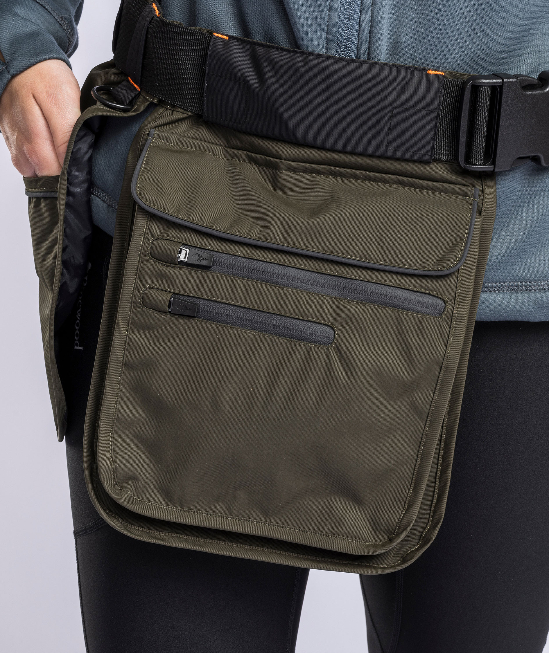 Pinewood Dog Sports Utility b&aelig;lte, Mossgreen/Black, large image number 3