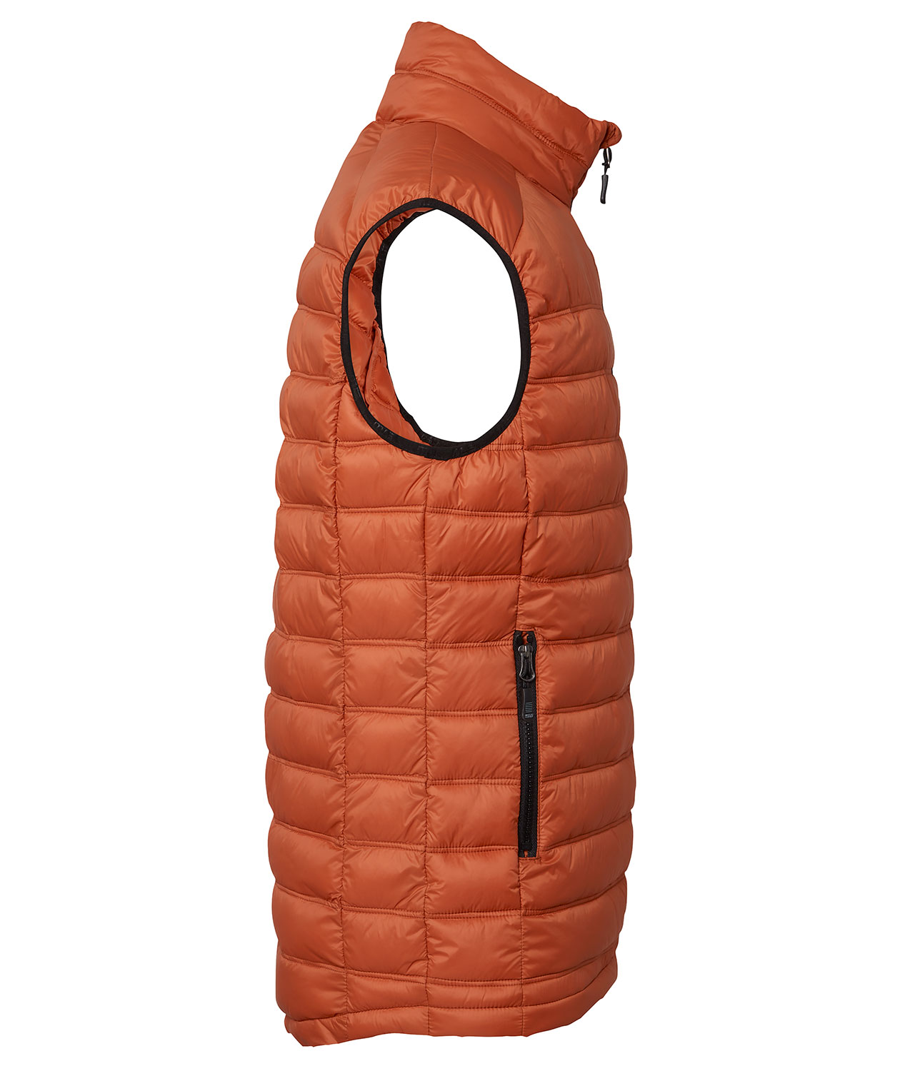 South West Alve vattert vest, Dark-orange, large image number 2