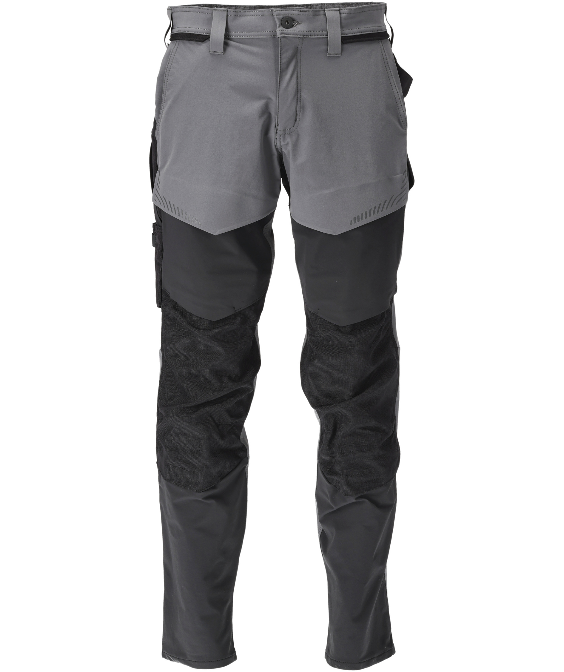 Mascot Customized arbejdsbukser full stretch, Stengr&aring;/Sort, Stengr&aring;/Sort, swatch