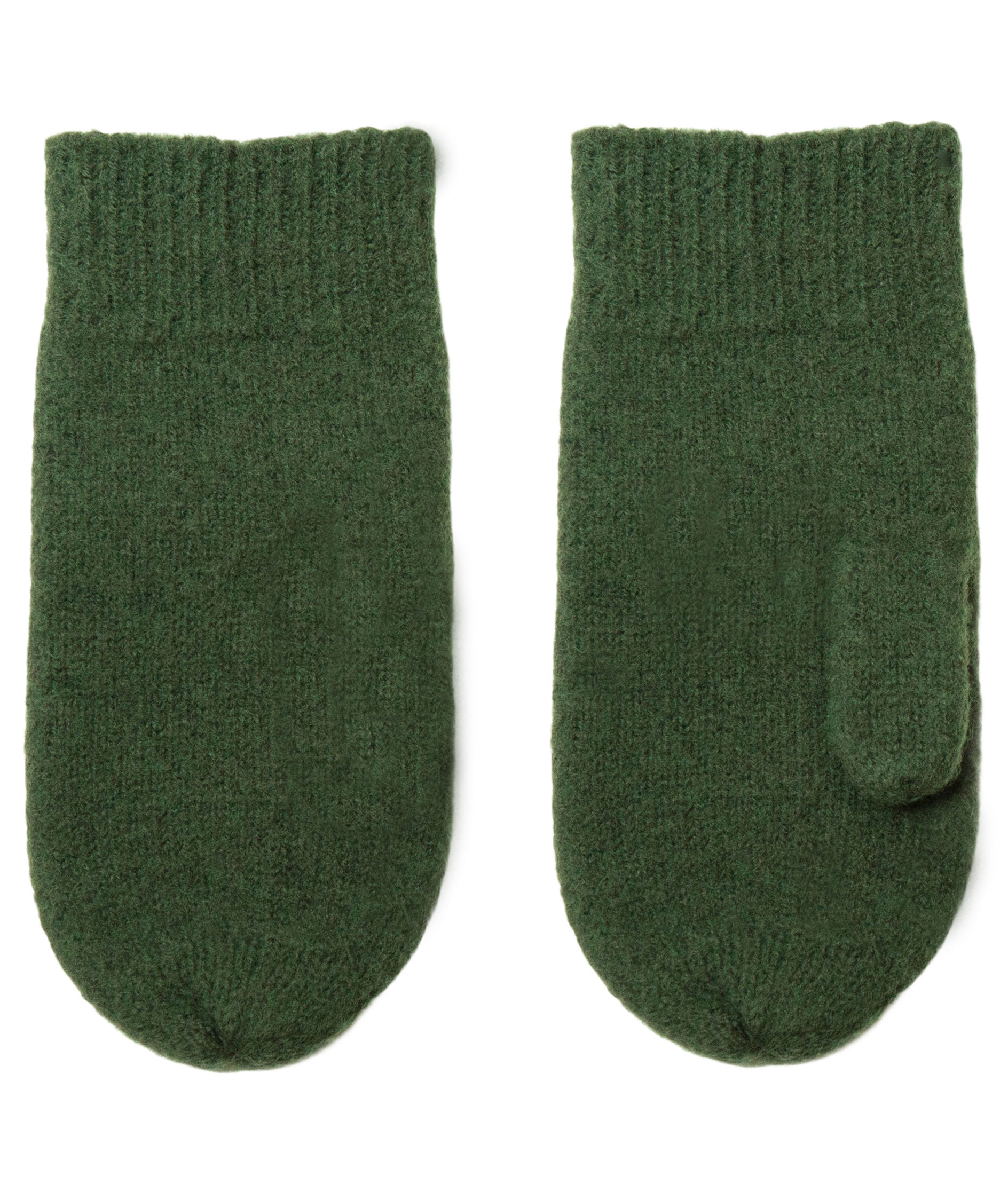 Joha vantar med merinoull till barn, Dark Mossgreen