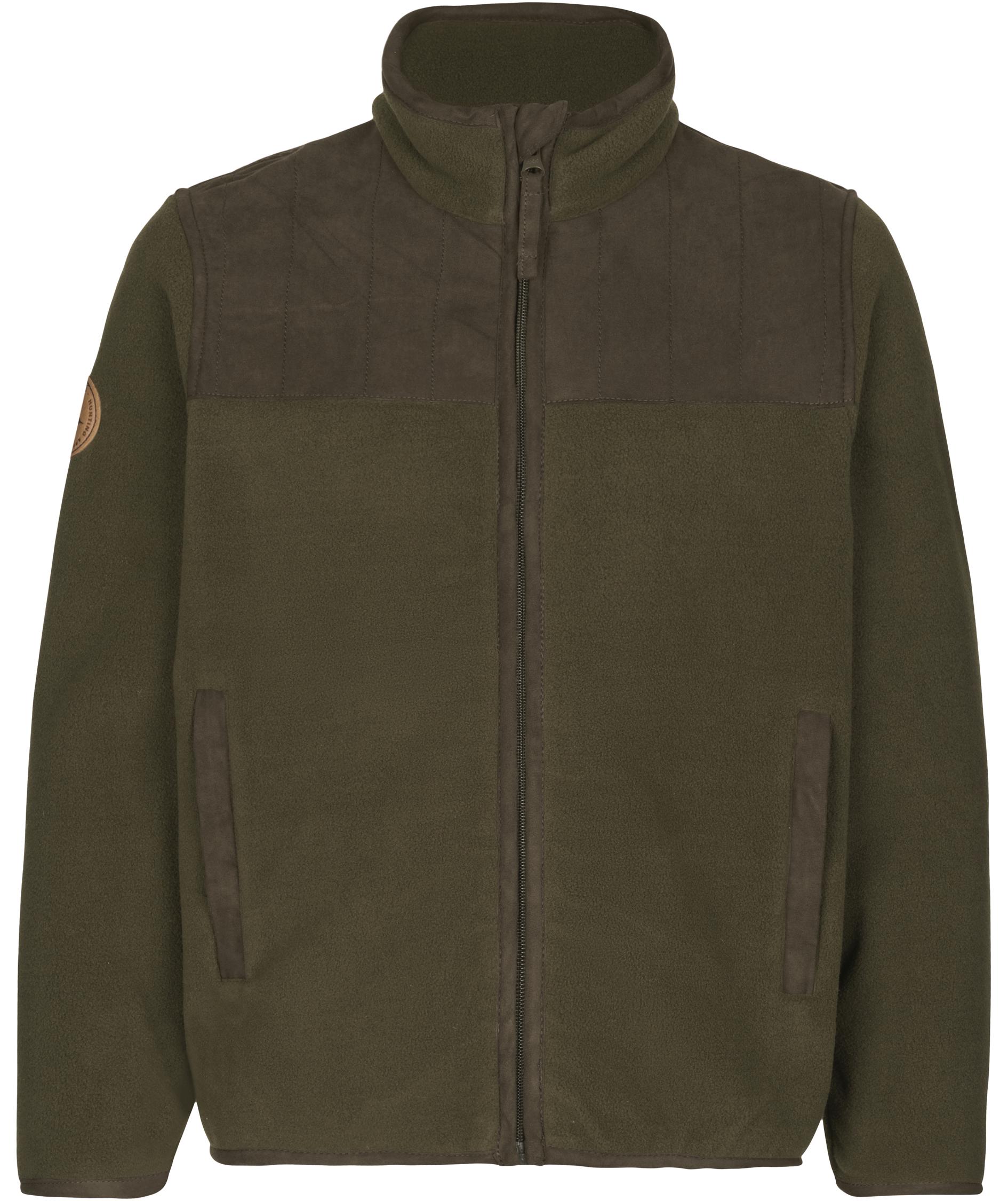 Seeland Bolt fleecejacka til barn, Pine green