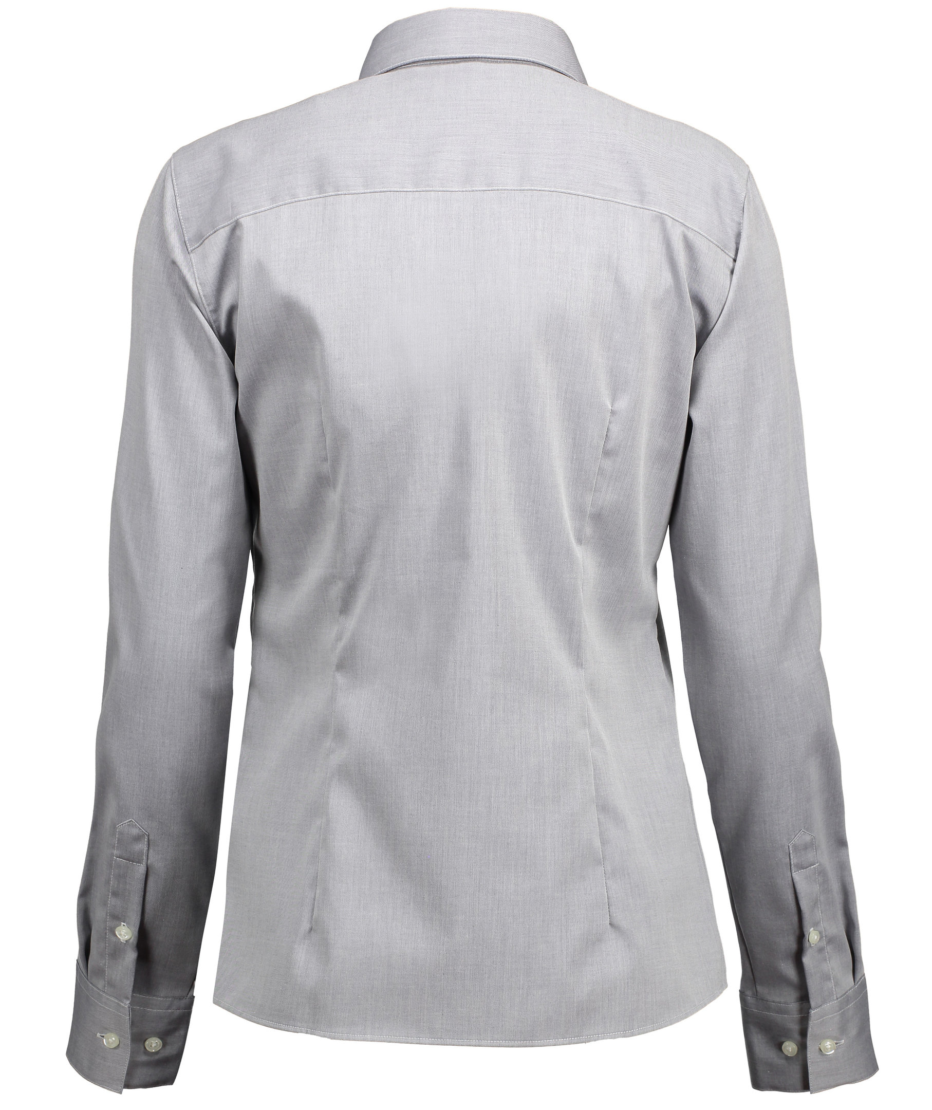Seven Seas Fine Twill Modern fit skjorta dam, Silver Grey