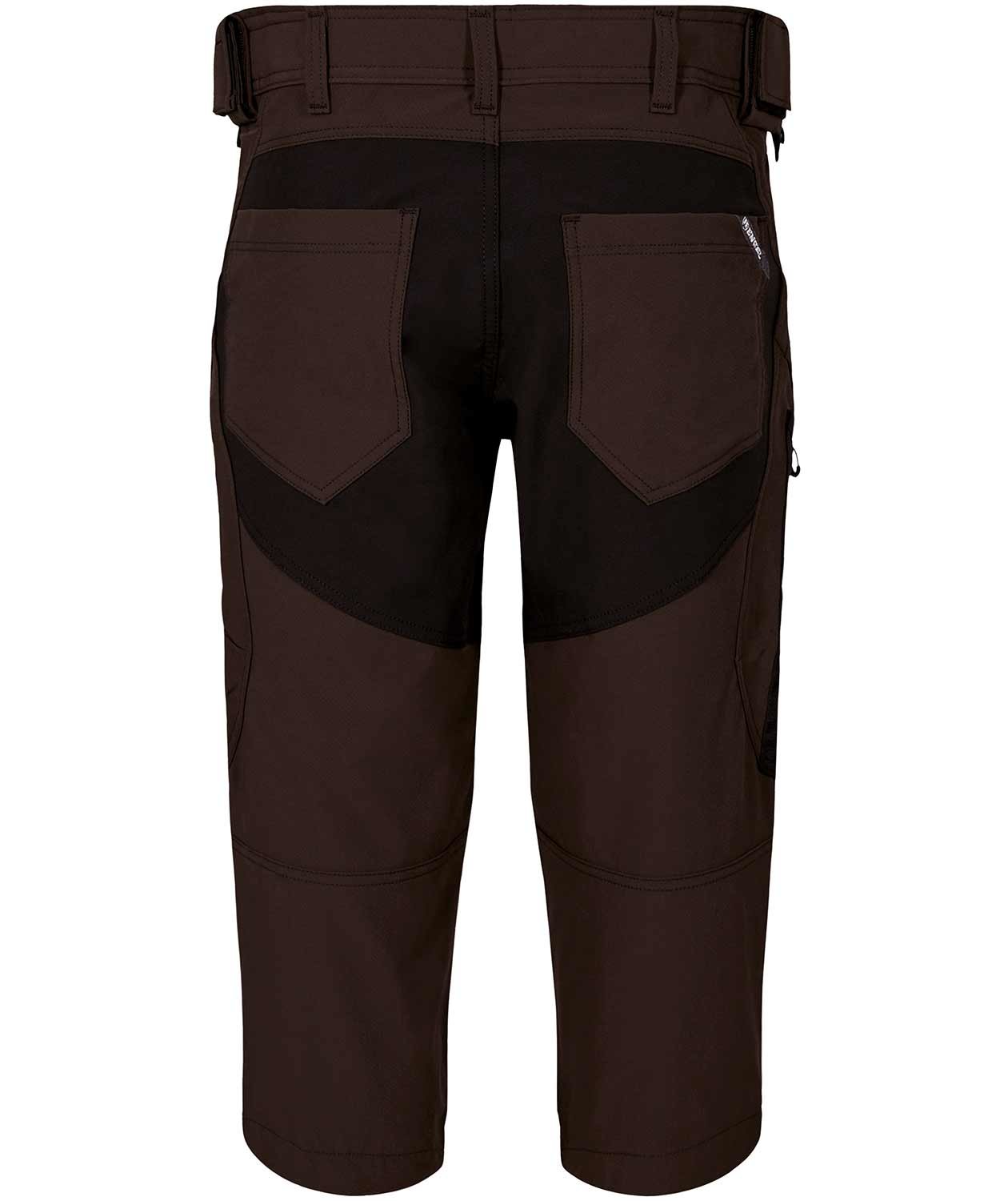 Engel X-treme arbetspiratbyxa full stretch, Mockabrun, large image number 1