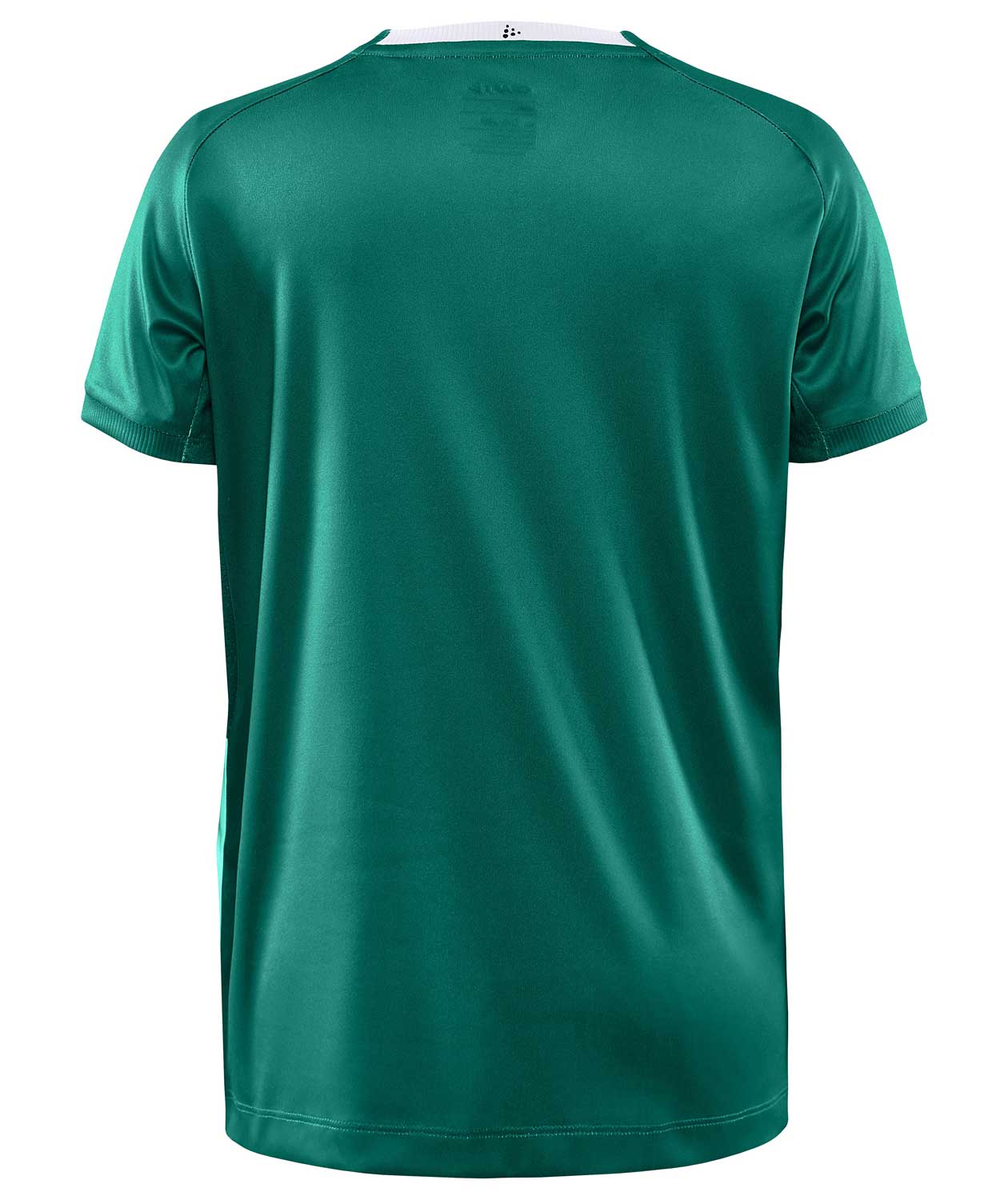 Craft Progress 2.0 Stripe Jersey T-skjorte for barn, Hvit/Team Green, large image number 2