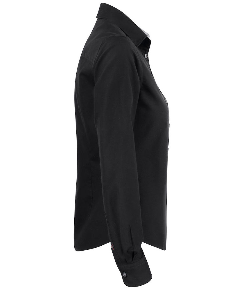 Cutter & Buck Belfair Oxford Modern fit skjorta dam, Svart, large image number 2