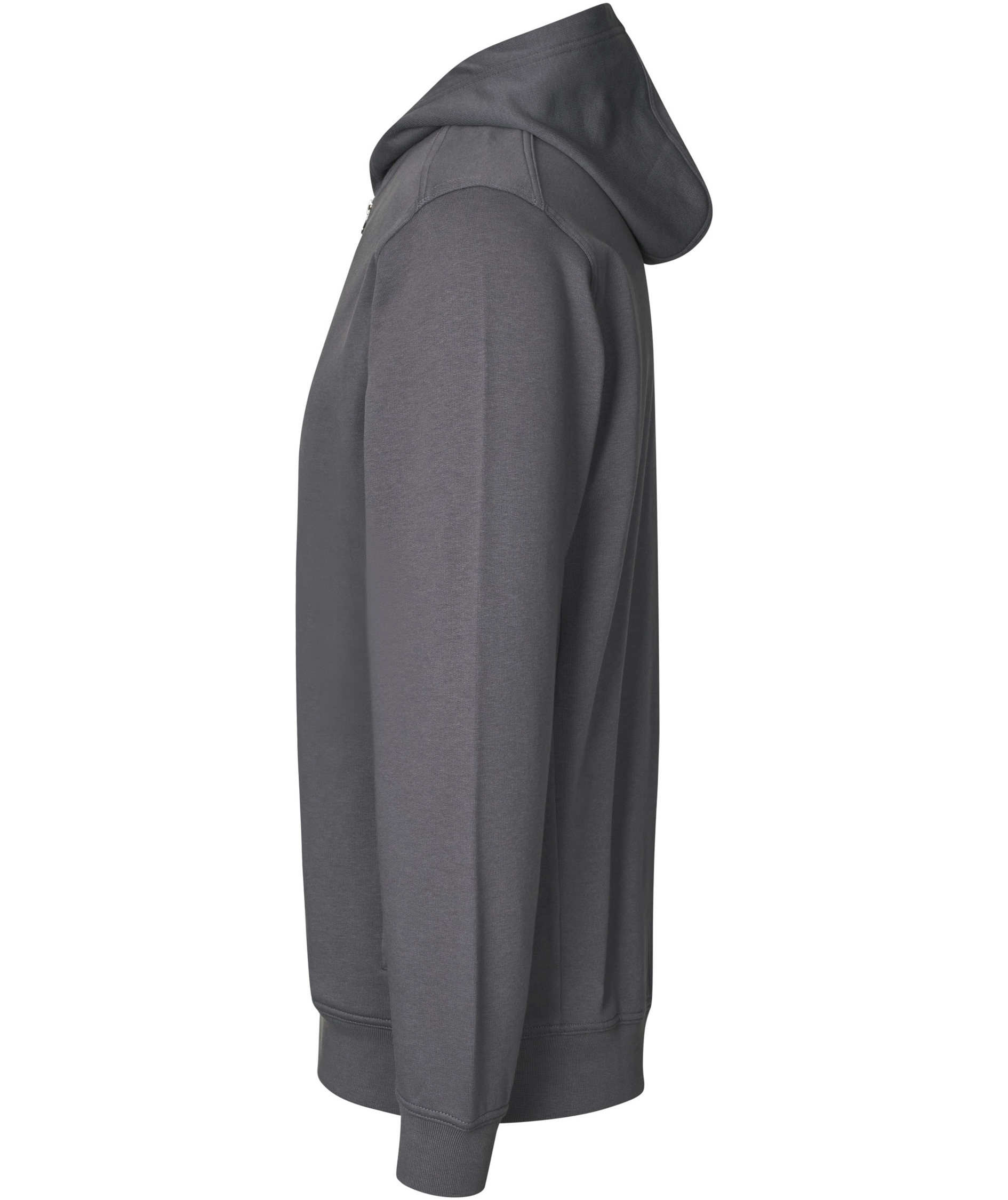 ID Pro Wear Care hoodie with zipper, Silver Grey, large image number 2