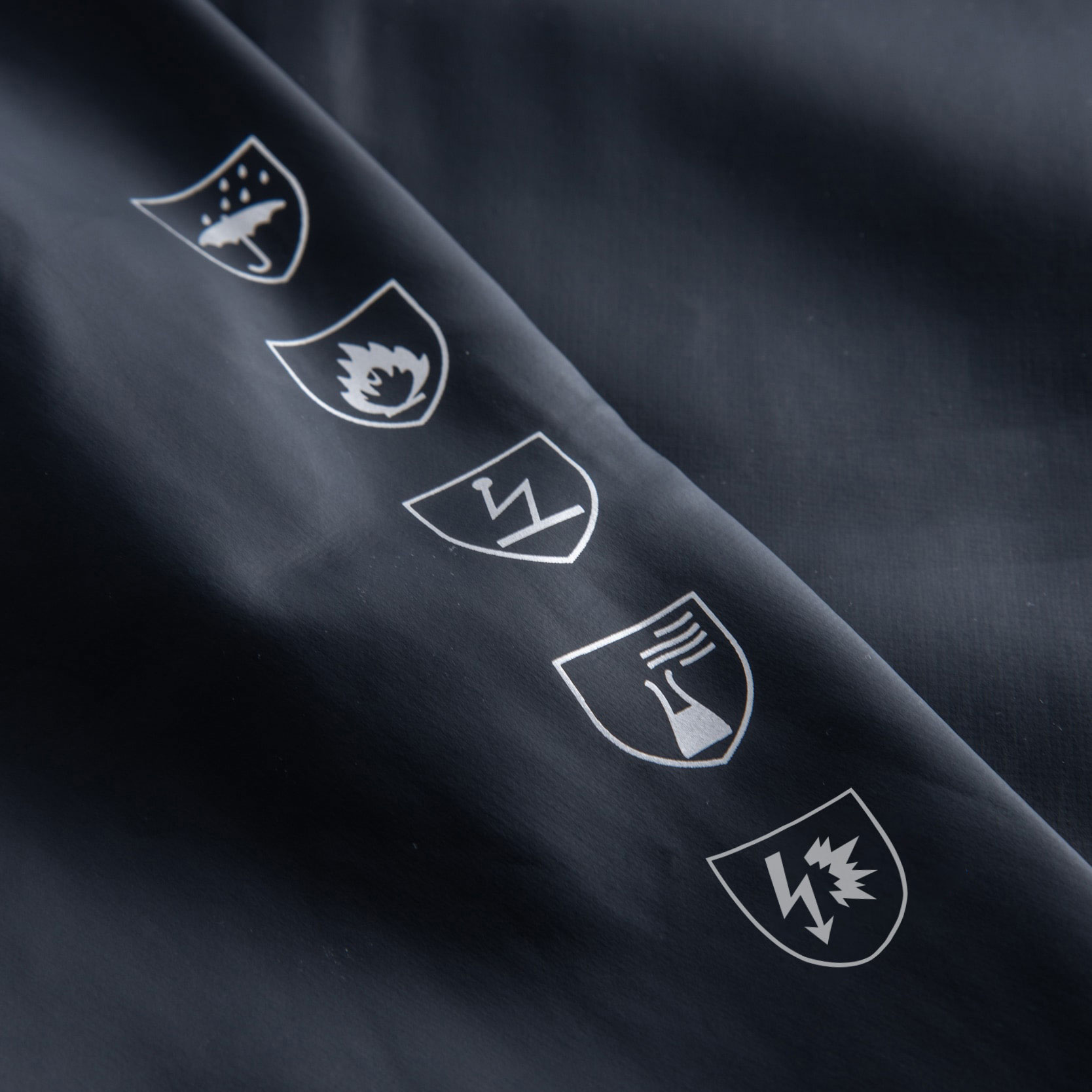 Lyngs&oslash;e Multinorm regnbukse, Marine, large image number 3