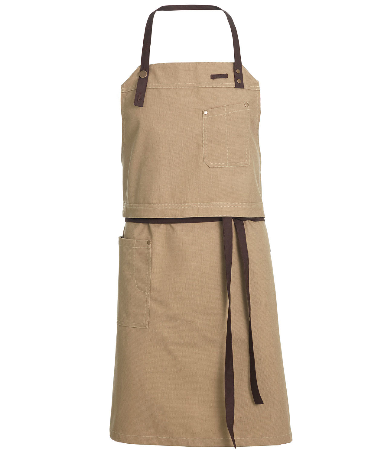 Kentaur Raw sm&aelig;kforkl&aelig;de med lommer, Khaki