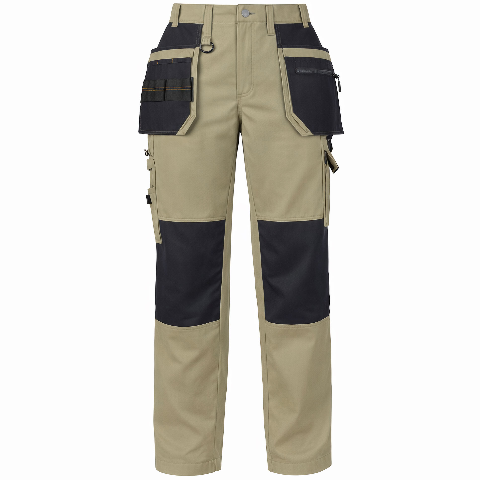 Worksafe women's craftsman trousers, Khaki, large image number 0
