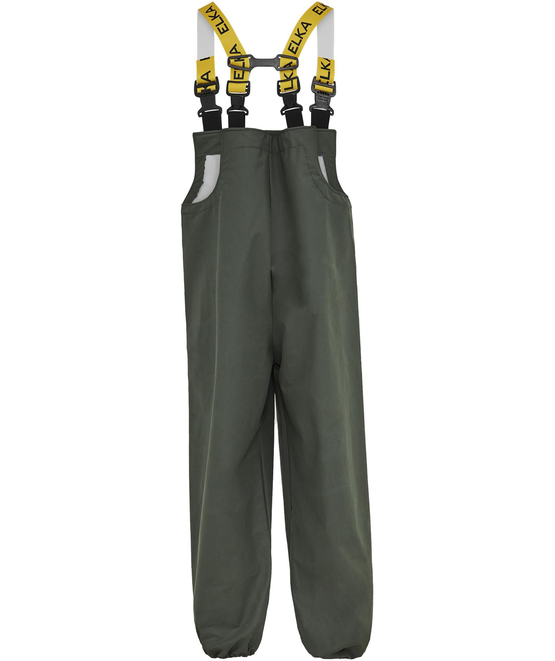 ELKA PRO PU h&auml;ngselbyxa, Olivgr&ouml;n