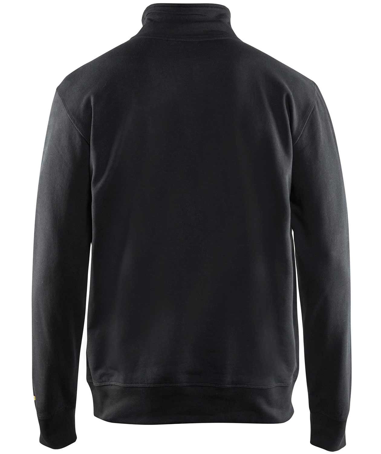 Bl&aring;kl&auml;der sweatshirt with halfzip, Black, large image number 1