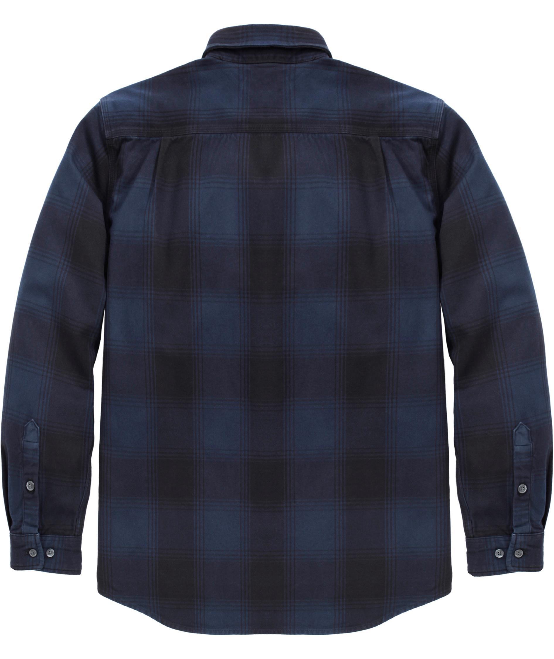 Carhartt flannelskjorte, Deep Smoke Blue