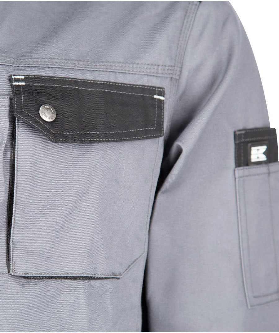 Kramp Original Light work jacket, Grey/Black, large image number 3