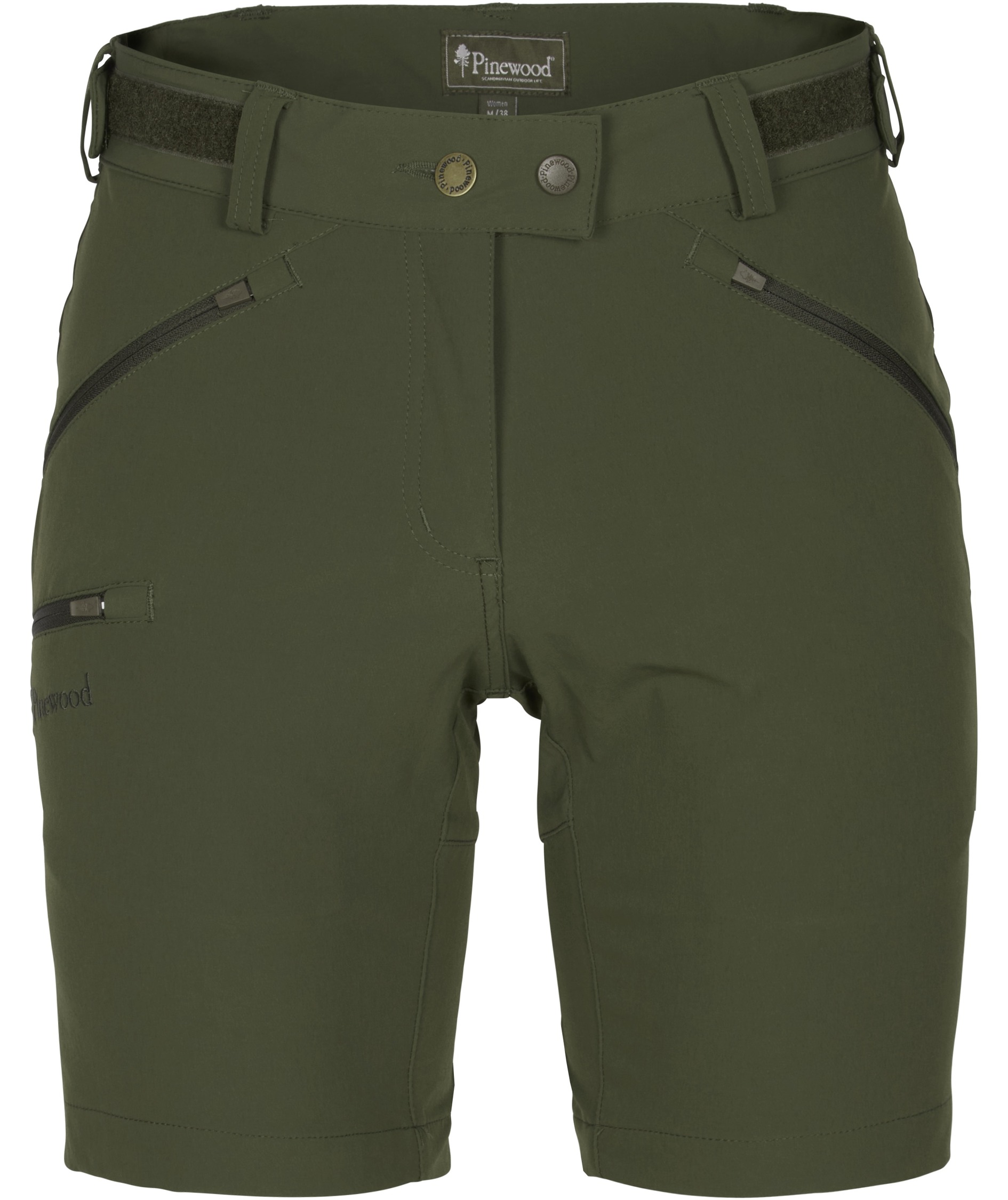 Pinewood&nbsp;Abisko Light dameshorts, Moss green