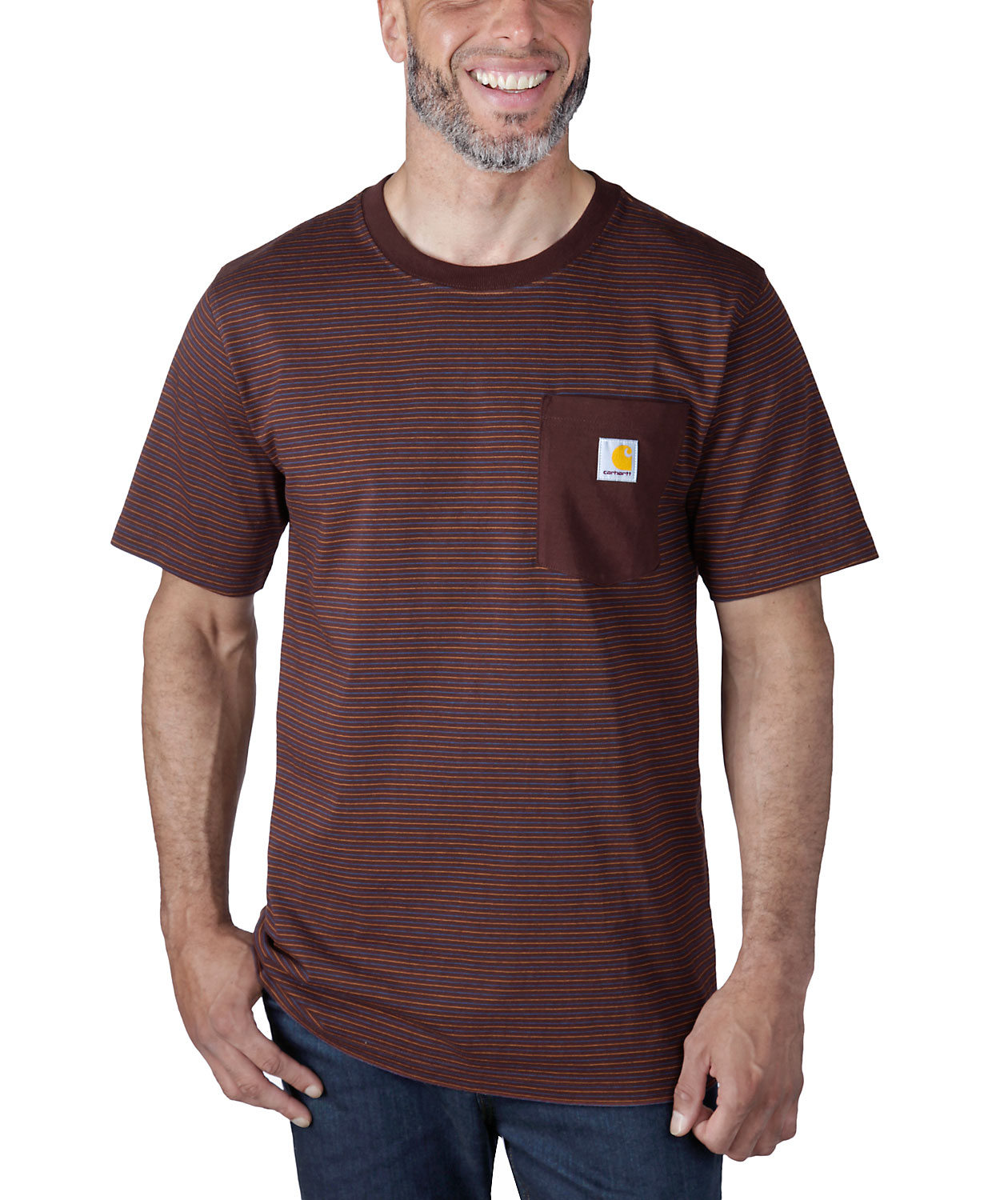 Carhartt T-shirt, Port Stripe