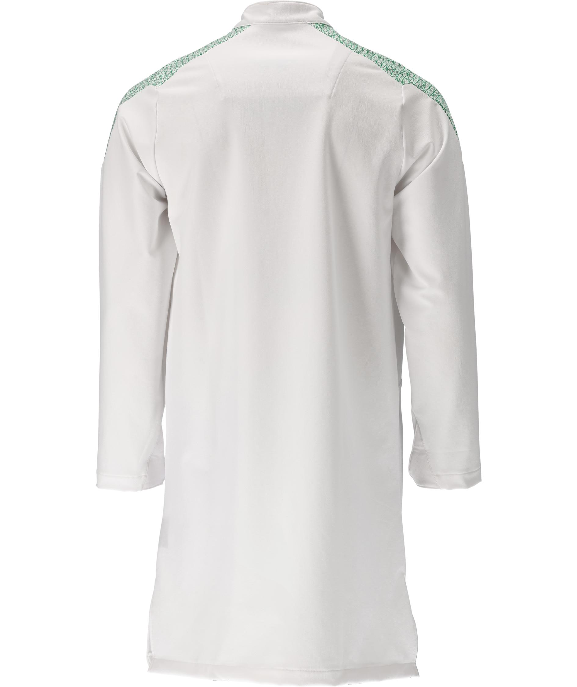 Mascot Food & Care HACCP-godkendt kittel, Hvid/Gr&aelig;sgr&oslash;n