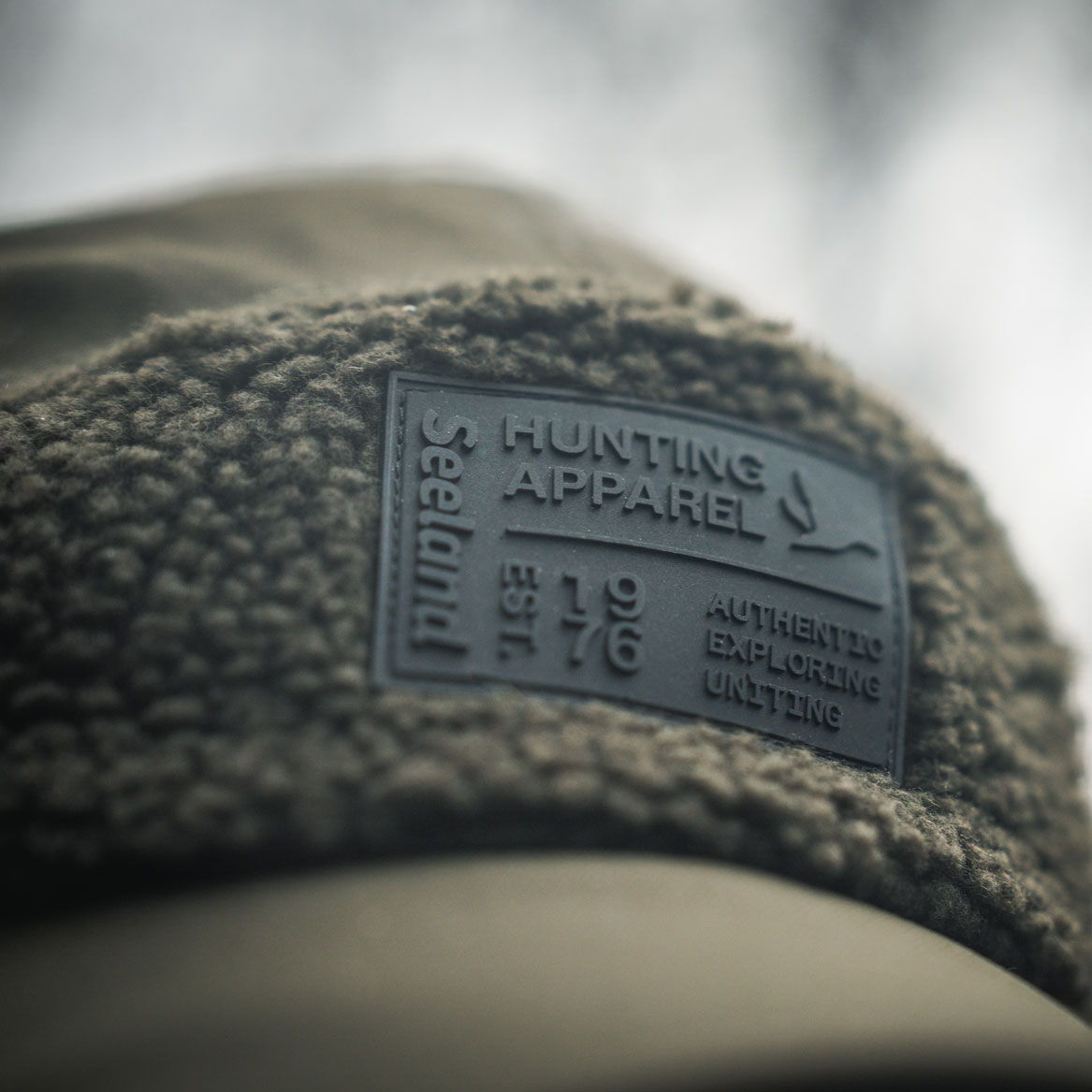 Seeland Teddy Fold Down cap, Pine green, Pine green, large image number 4