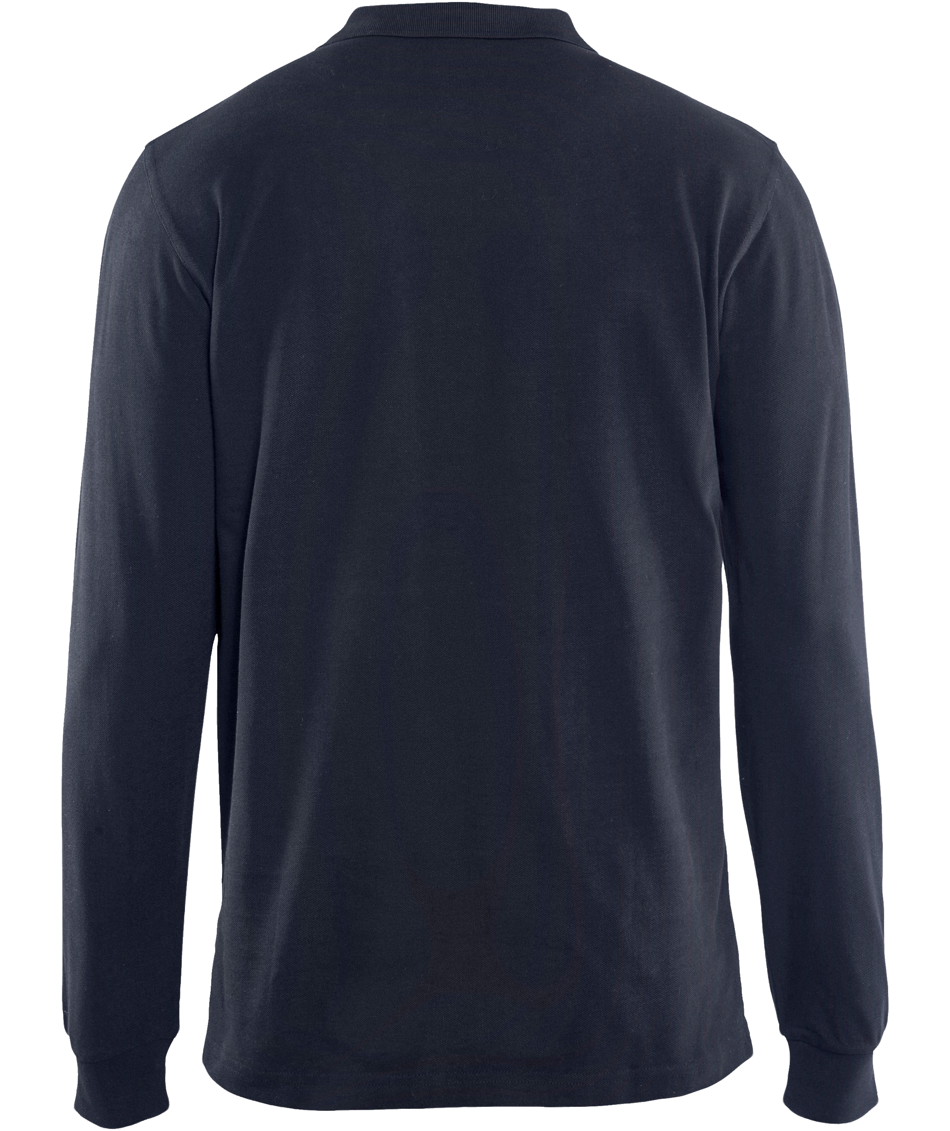 Bl&aring;kl&auml;der lang&aelig;rmet polo T-shirt, M&oslash;rk Marine