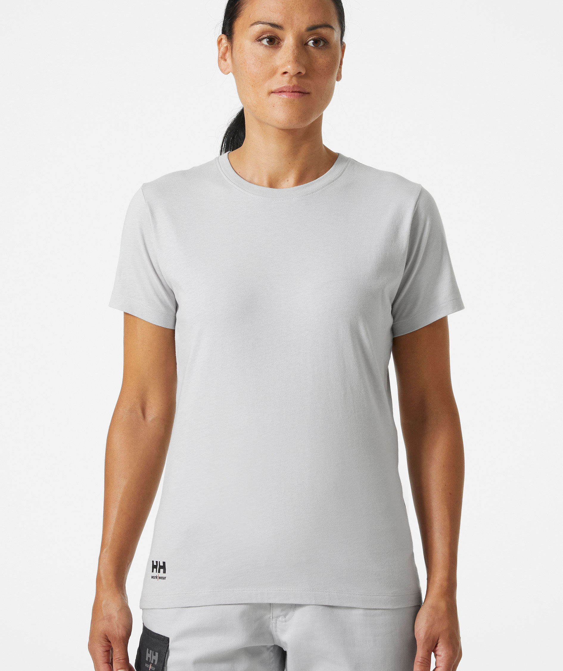 Helly Hansen Classic  women's T-shirt, Grey fog, large image number 1