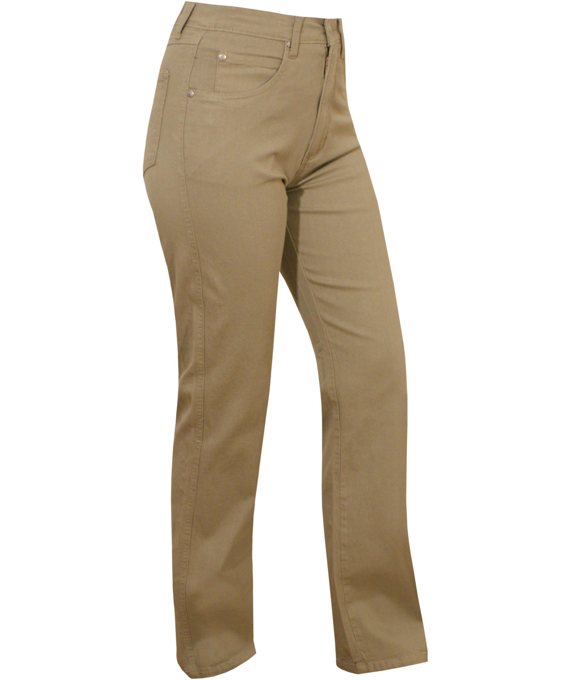Invite byxa unisex med stretch, Khaki