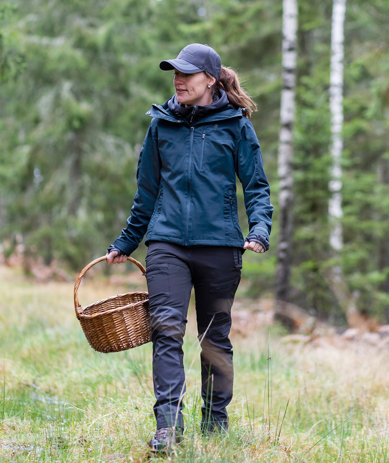 Pinewood&nbsp;Finnveden Hybrid Extreme damebukser, Black/Dark Anthracite, large image number 1