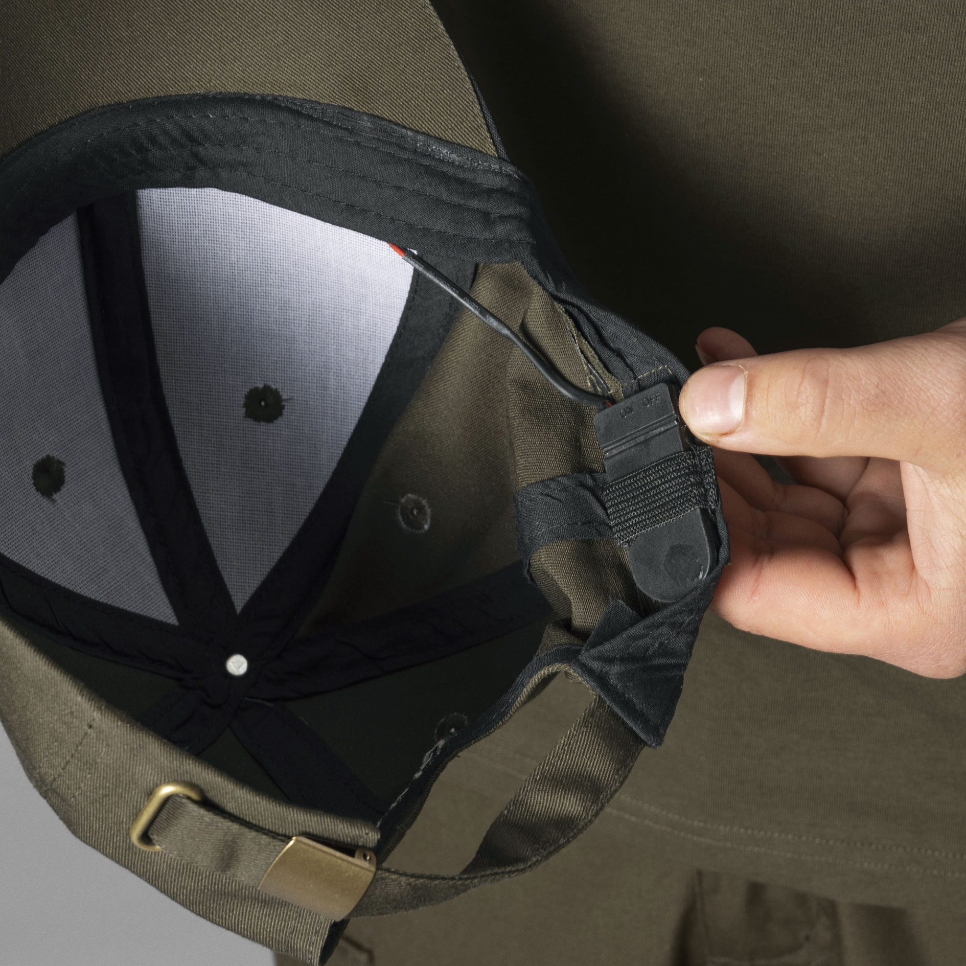 Seeland Slate LED keps, Pine green, Pine green, large image number 2