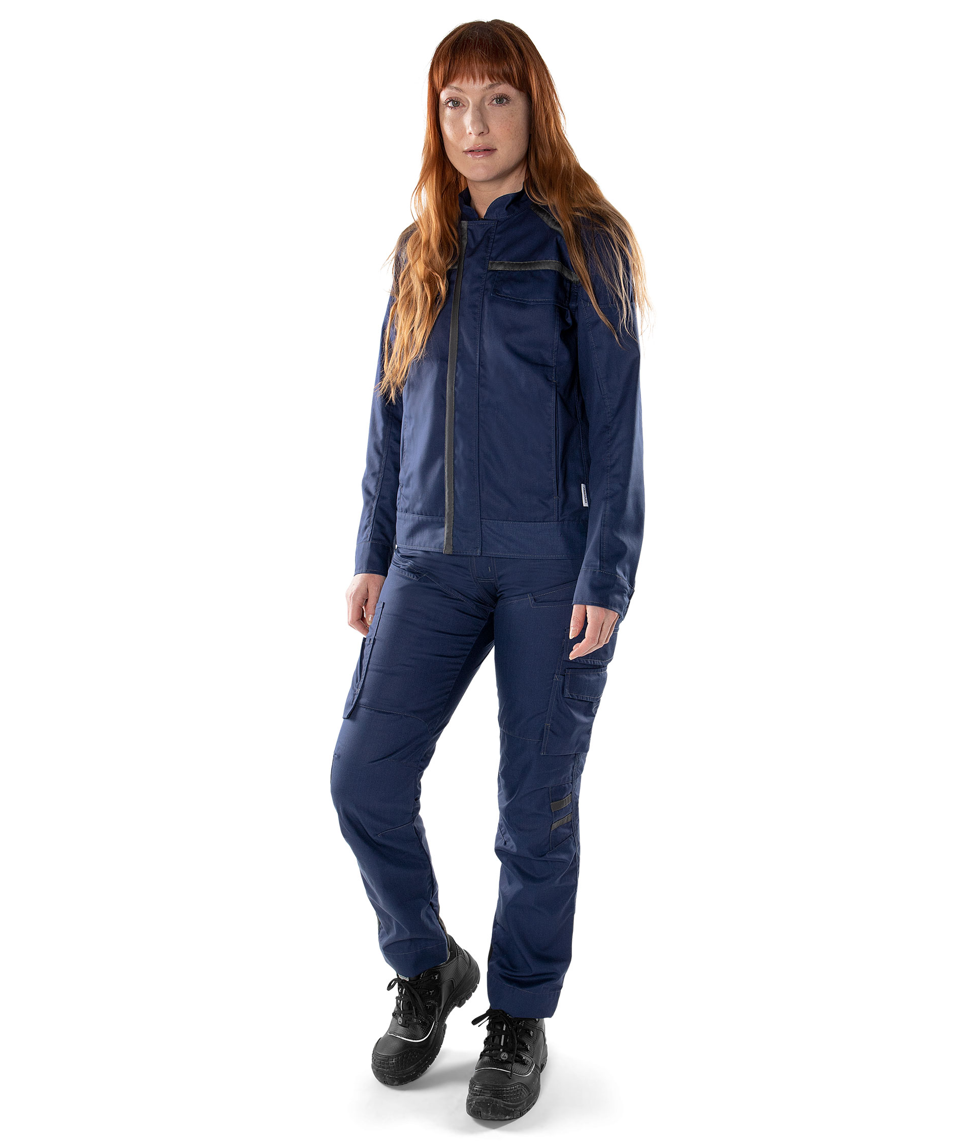 Fristads Green servicebyxa dam 2689 GRT, Marinbl&aring;, large image number 1