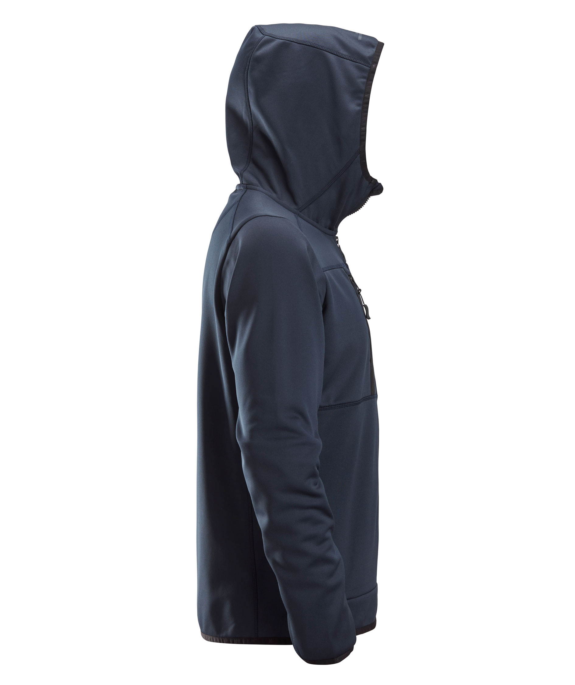 Snickers AllroundWork fleece hoodie 8058, Navy, large image number 2