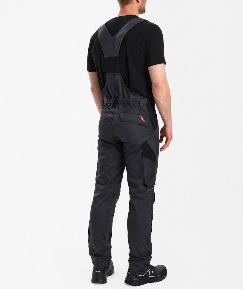 Engel Venture overalls, Antracitgr&aring;/Sort, large image number 3