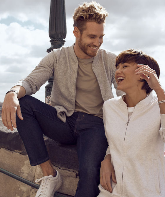 Clique Premium OC cardigan, Gr&aring; Melange, large image number 2