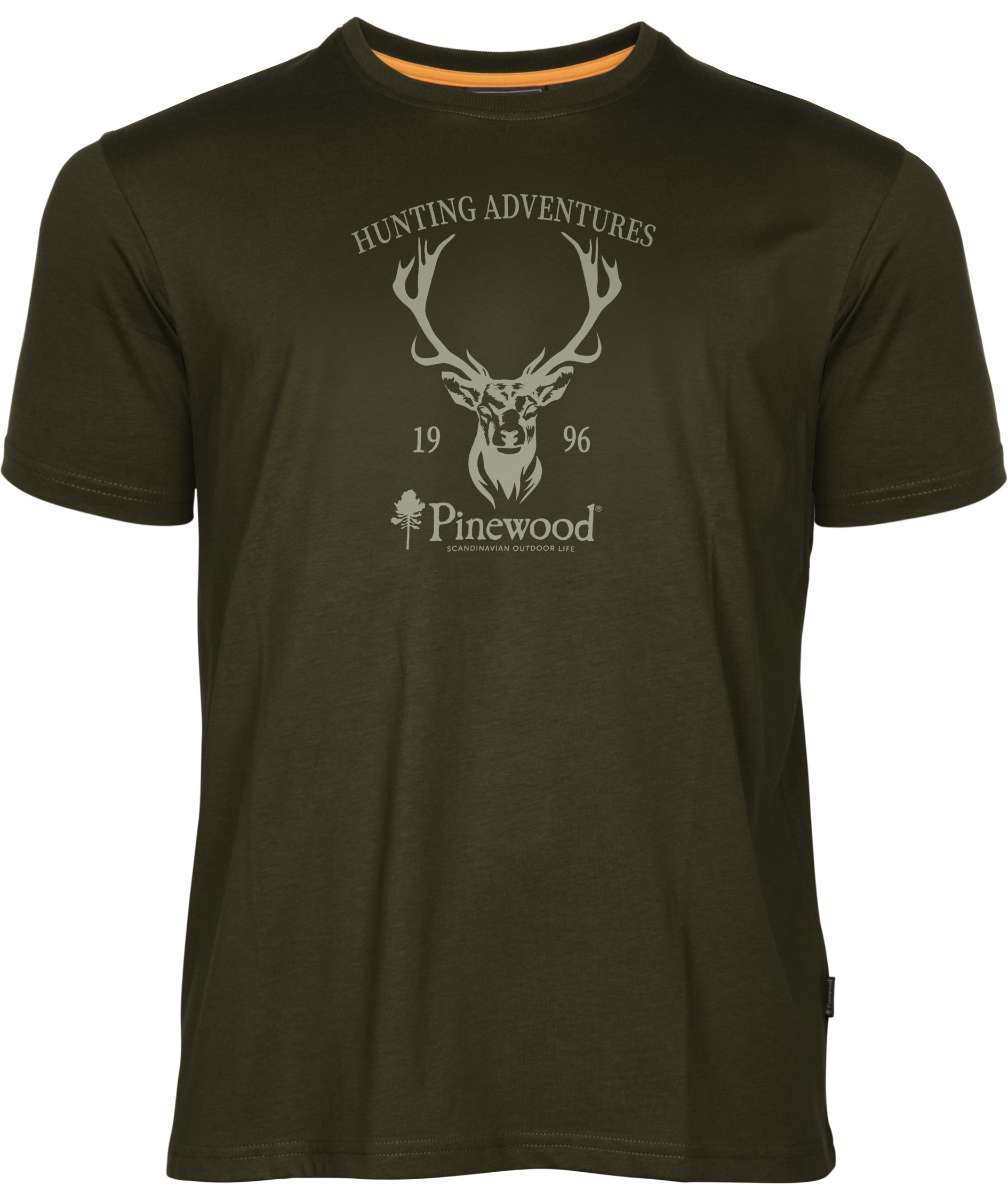 Pinewood Red Deer T-shirt, Green, large image number 0