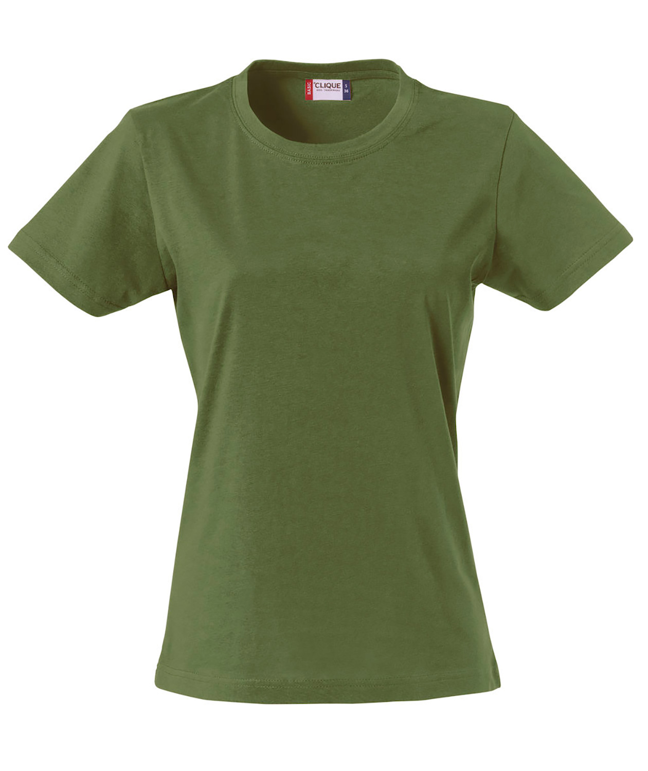 Clique Basic T-shirt dam, Milit&auml;rgr&ouml;n, Milit&auml;rgr&ouml;n, swatch
