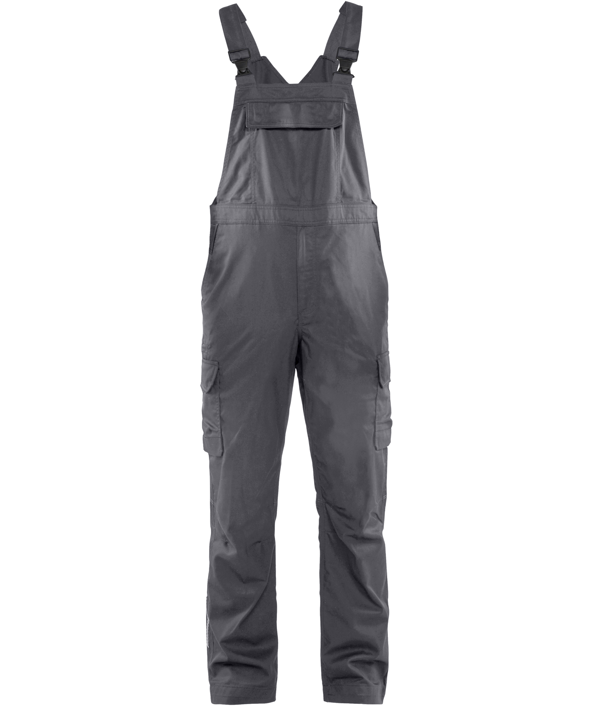 Bl&aring;kl&auml;der bib and brace, Middlegrey, Middlegrey, swatch