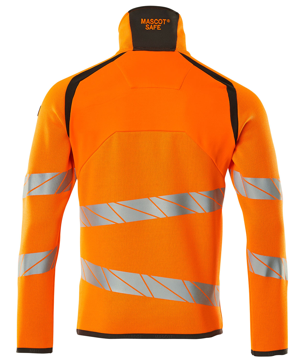 Mascot Accelerate Safe knitted sweater, Hi-vis Orange/Dark anthracite