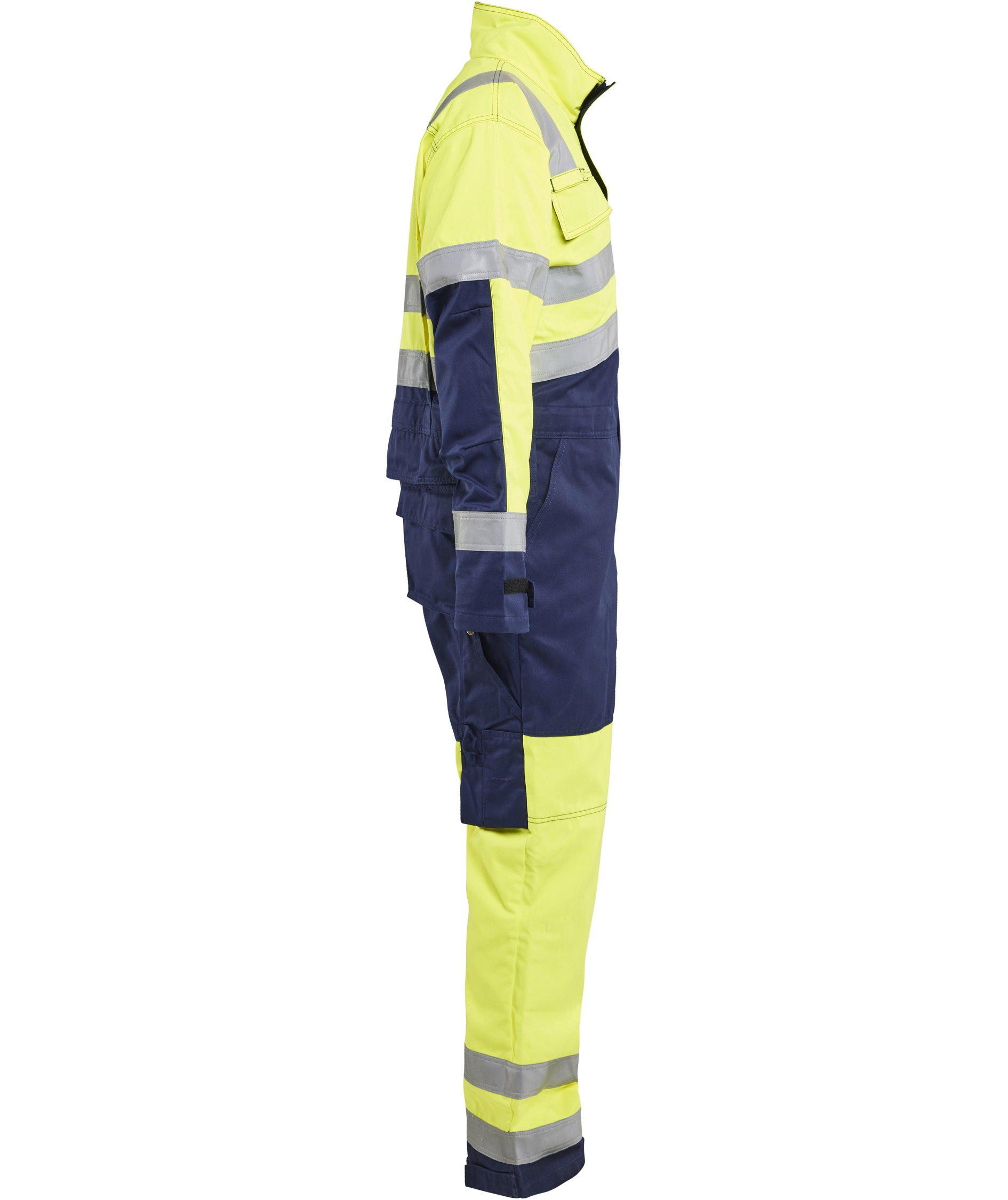 Bl&aring;kl&auml;der coverall, Hi-vis Yellow/Marine, large image number 2