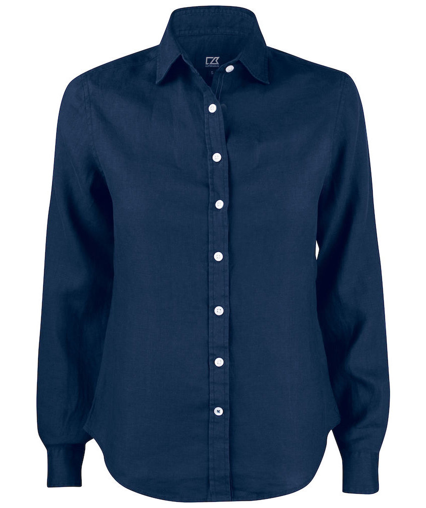 Cutter & Buck Summerland Modern fit linneskjorta dam, Navy