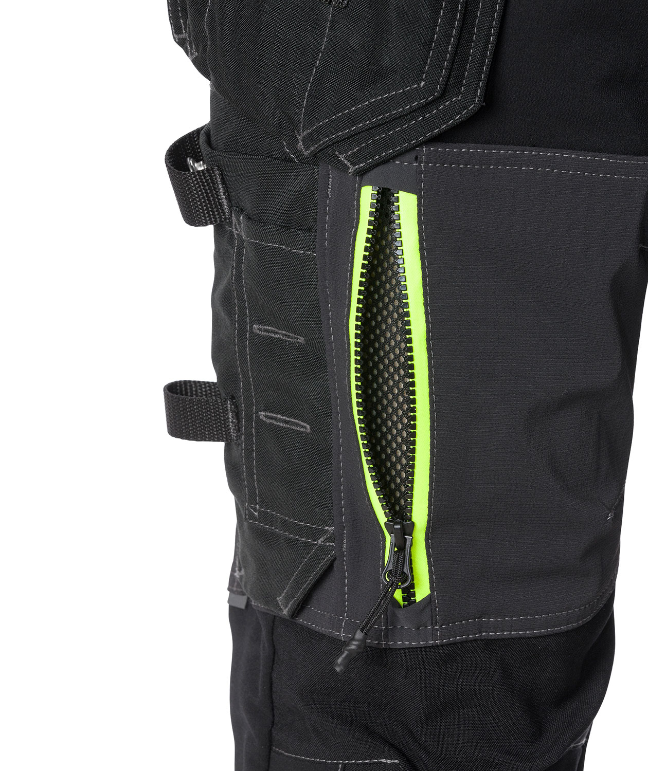 Fristads women's craftsman trousers 2569 full stretch, Black, large image number 4