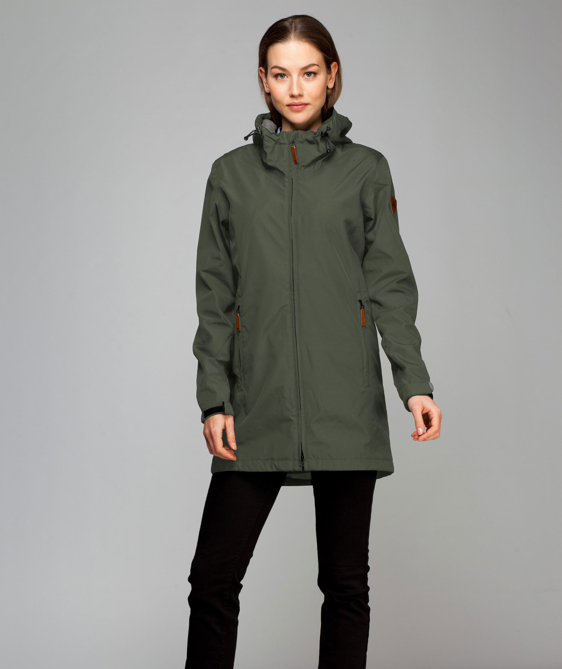 Pitch Stone dame skaljakke, Olive