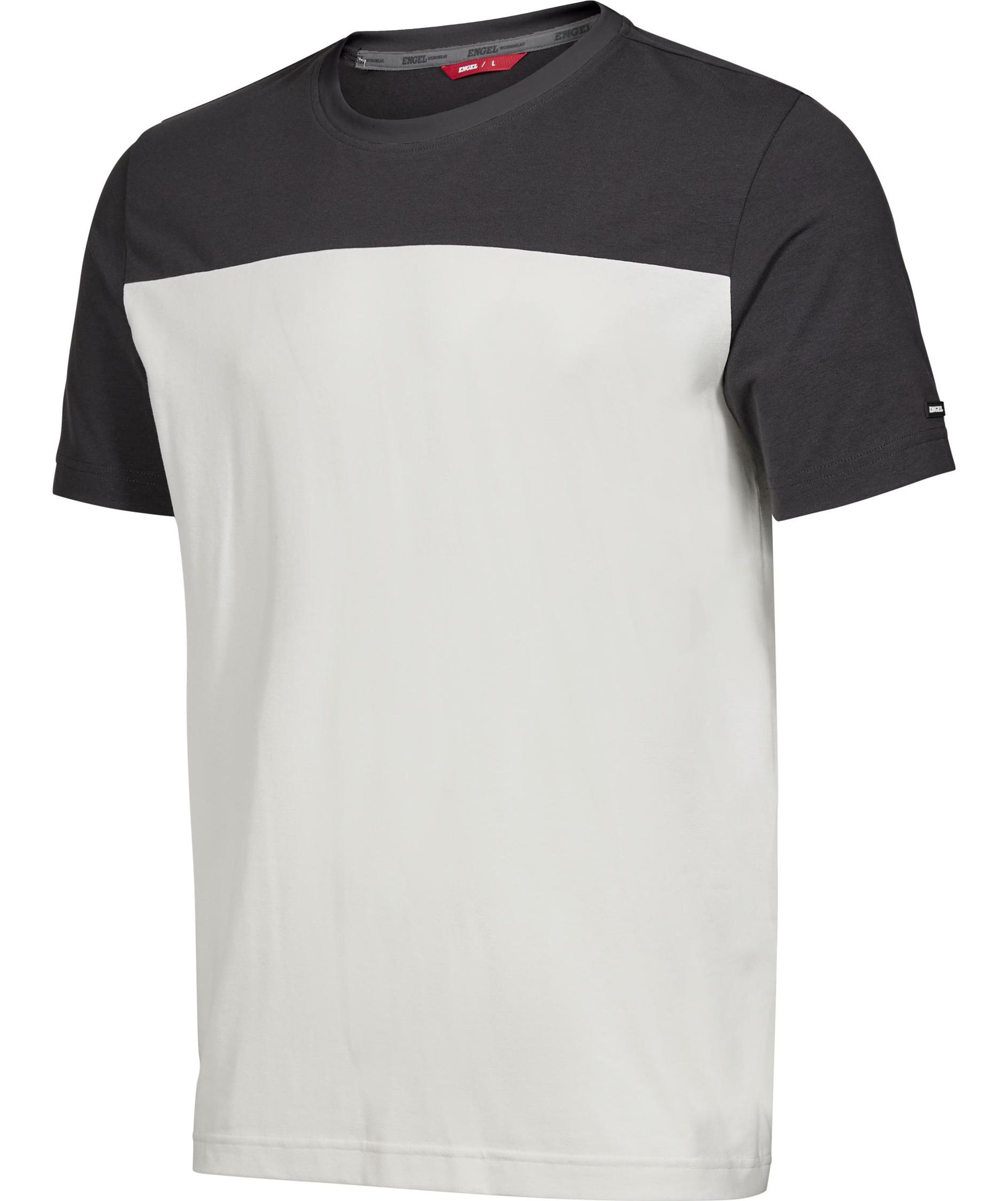 Engel Entire T-shirt, Bone White/Anthracite Grey, large image number 5
