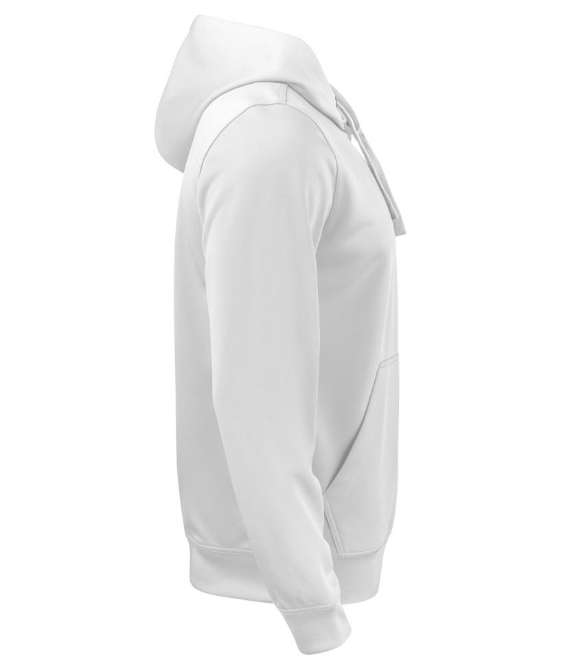Clique Basic Active  Hoodie/Kapuzenpullover, Wei&szlig;, large image number 3