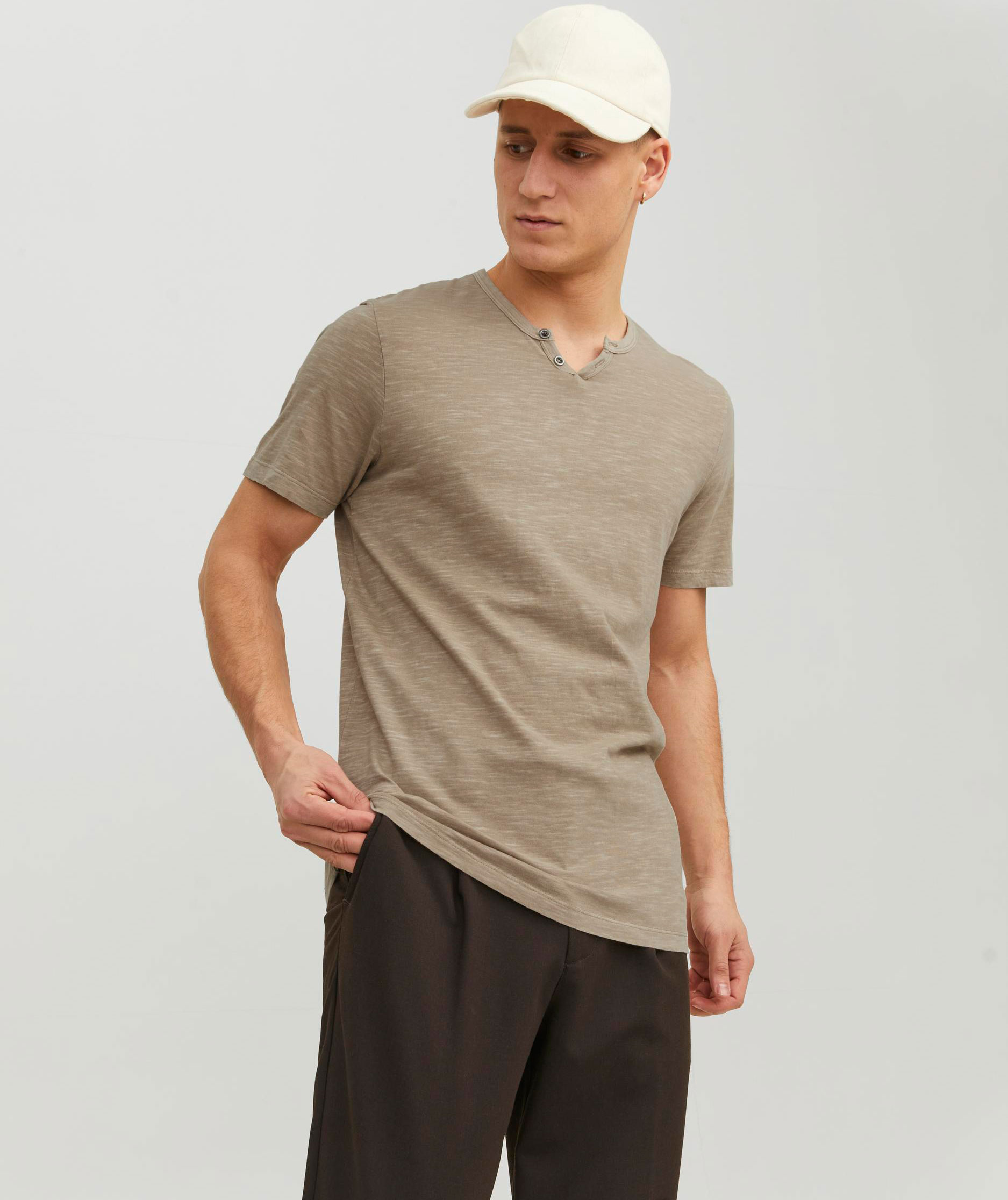 Jack & Jones JJESPLIT T-shirt, Crockery, large image number 5