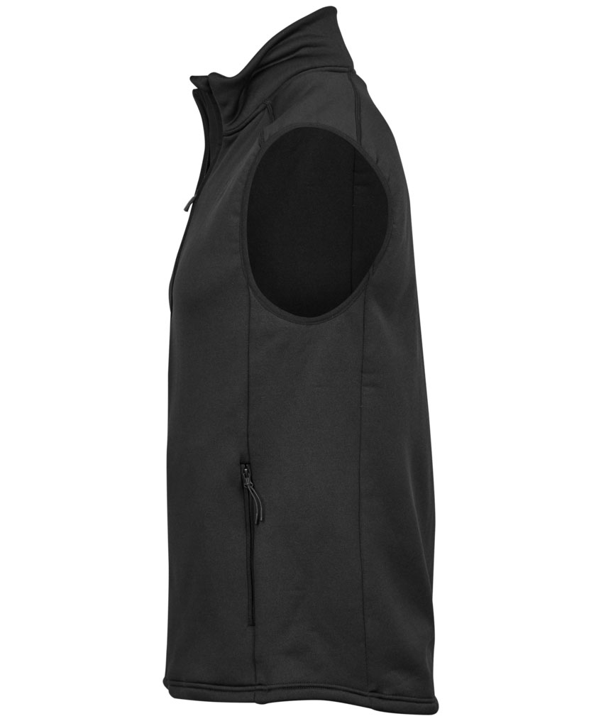 Tee Jays Stretch fleece bodywarmer, Black, large image number 3