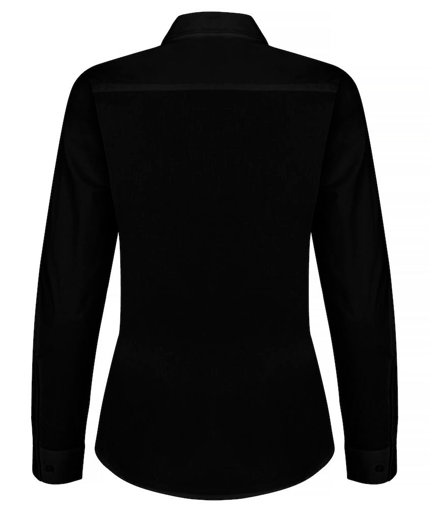 Clique dame Stretch Shirt, Sort, large image number 1