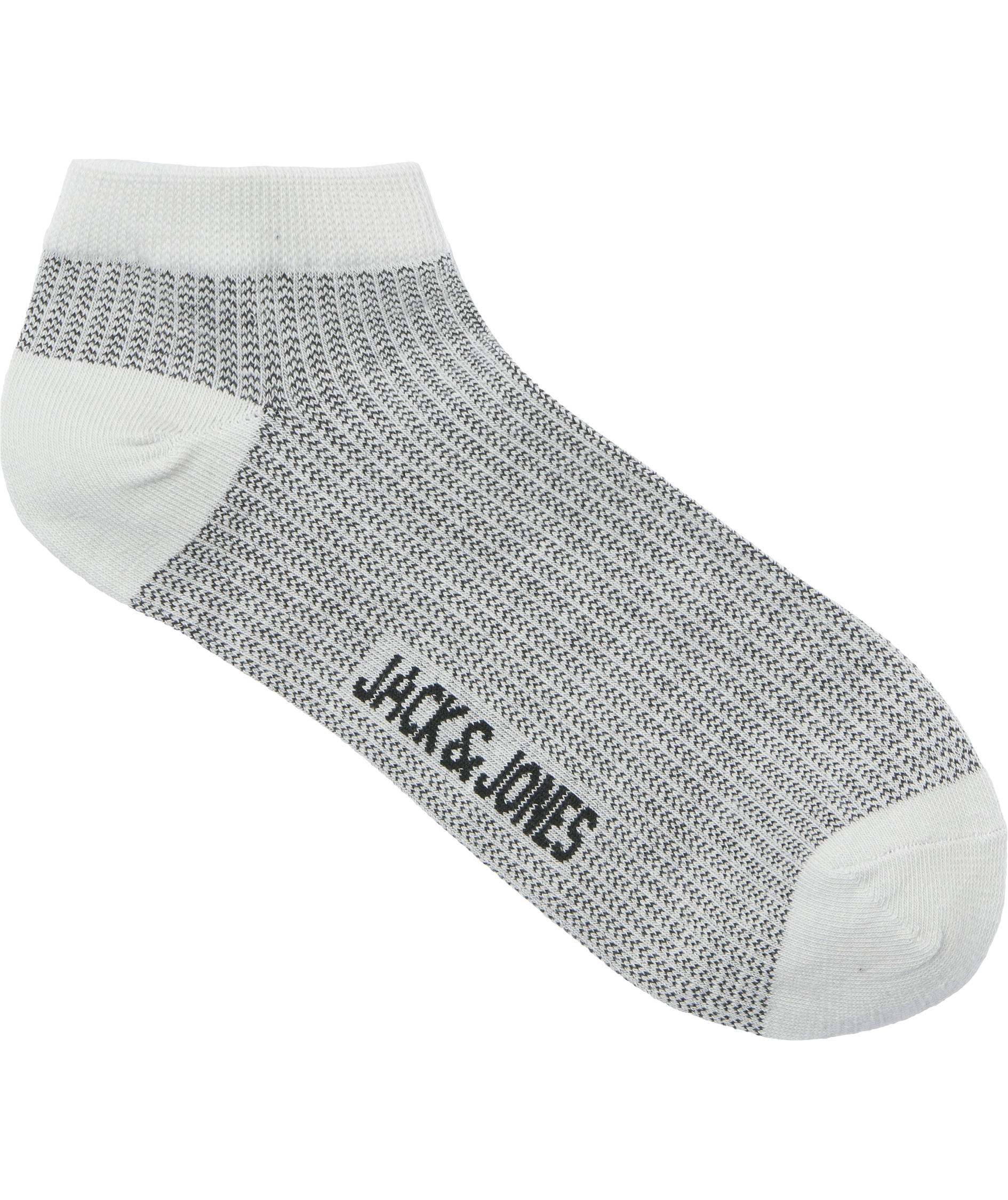 Jack & Jones JACBRYAN BIRD EYE 3-pak ankelstr&oslash;mper, Black, Black, large image number 2