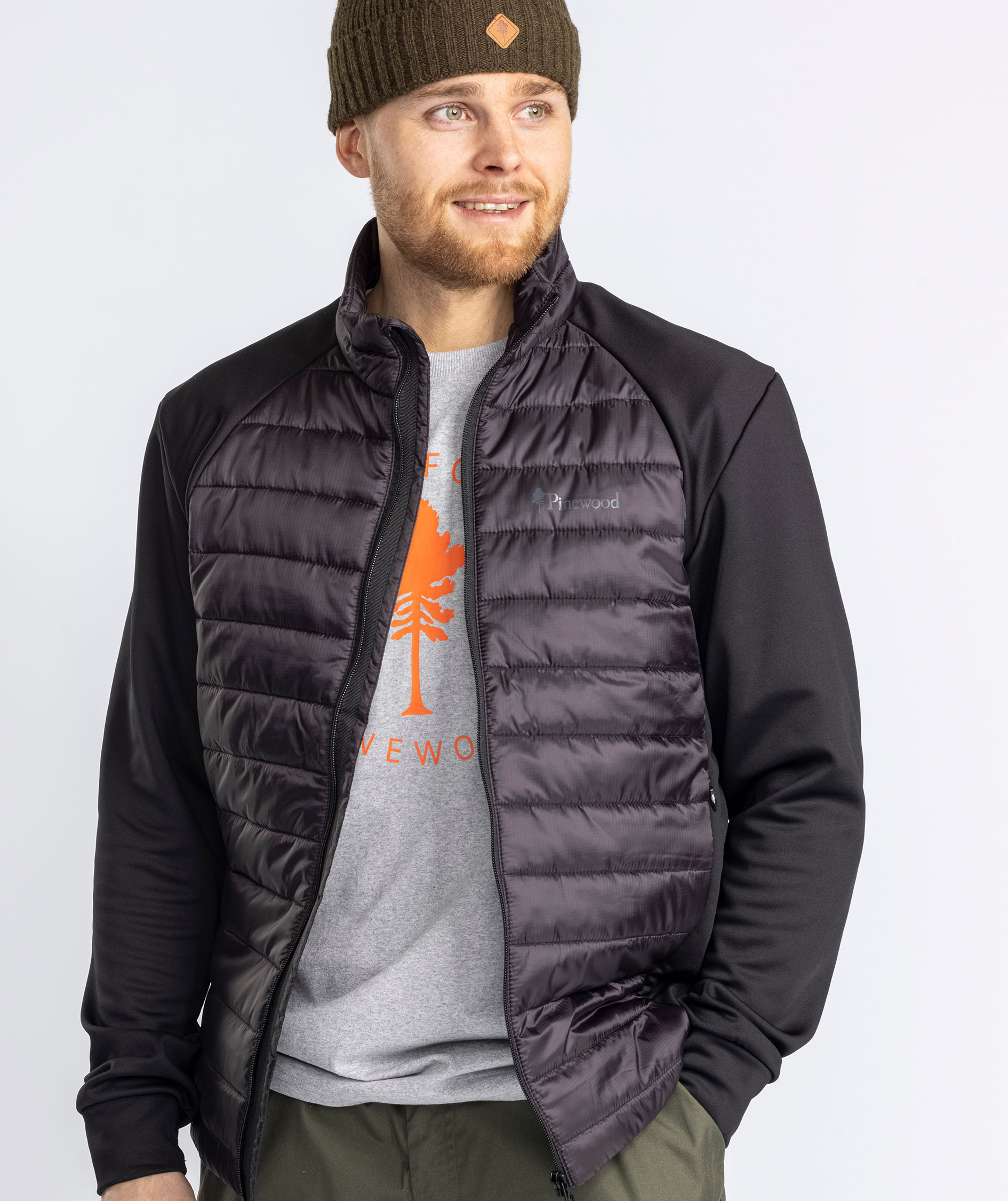 Pinewood Finnveden Hybrid Power fleecejakke