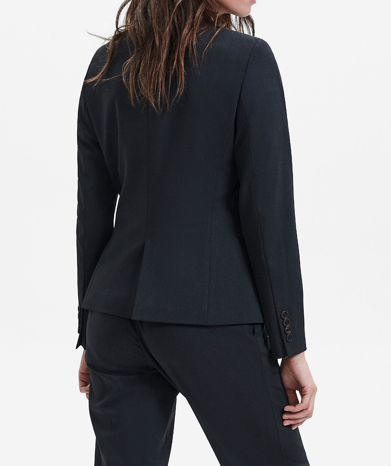 Sunwill Traveller Bistretch Modern fit women's blazer, Charcoal, large image number 3