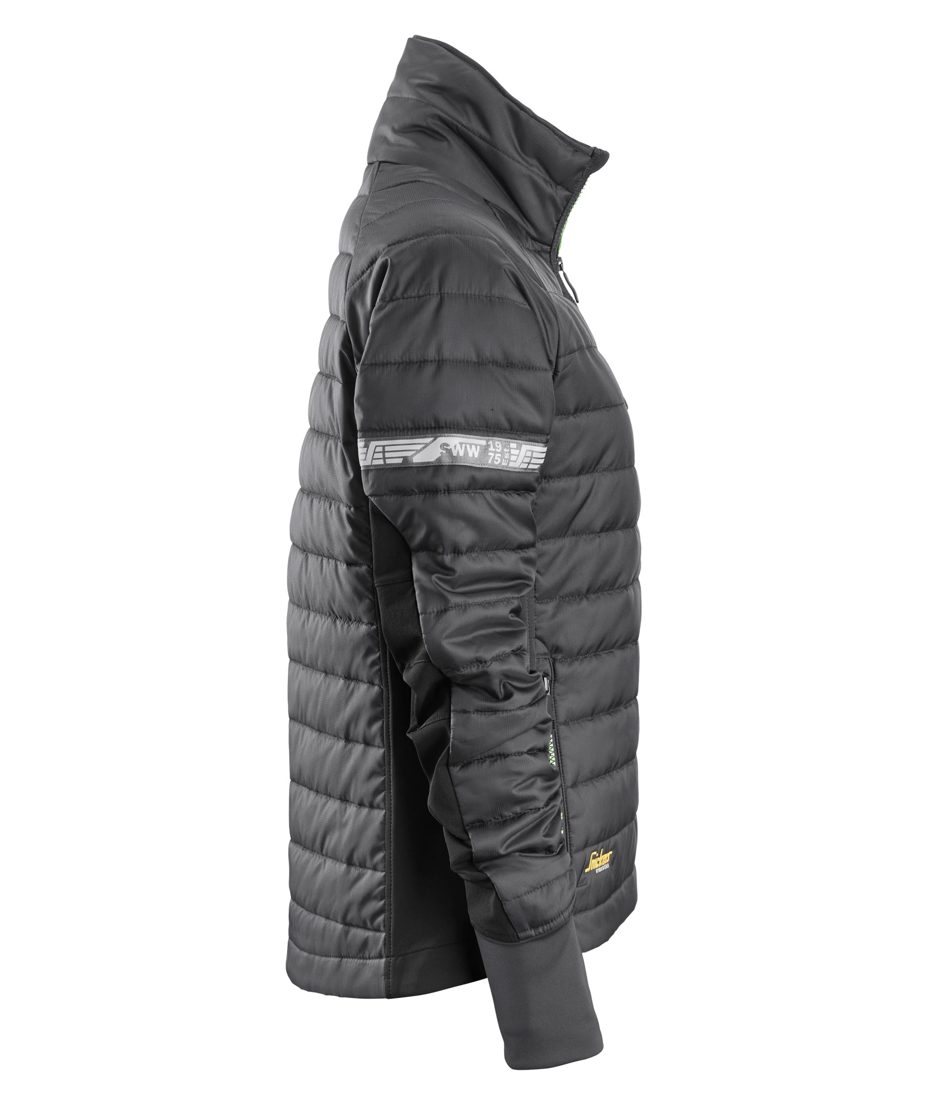 Snickers AllroundWork 37.5&reg; insulator women's jacket 8107, Steel Grey/Black, large image number 2